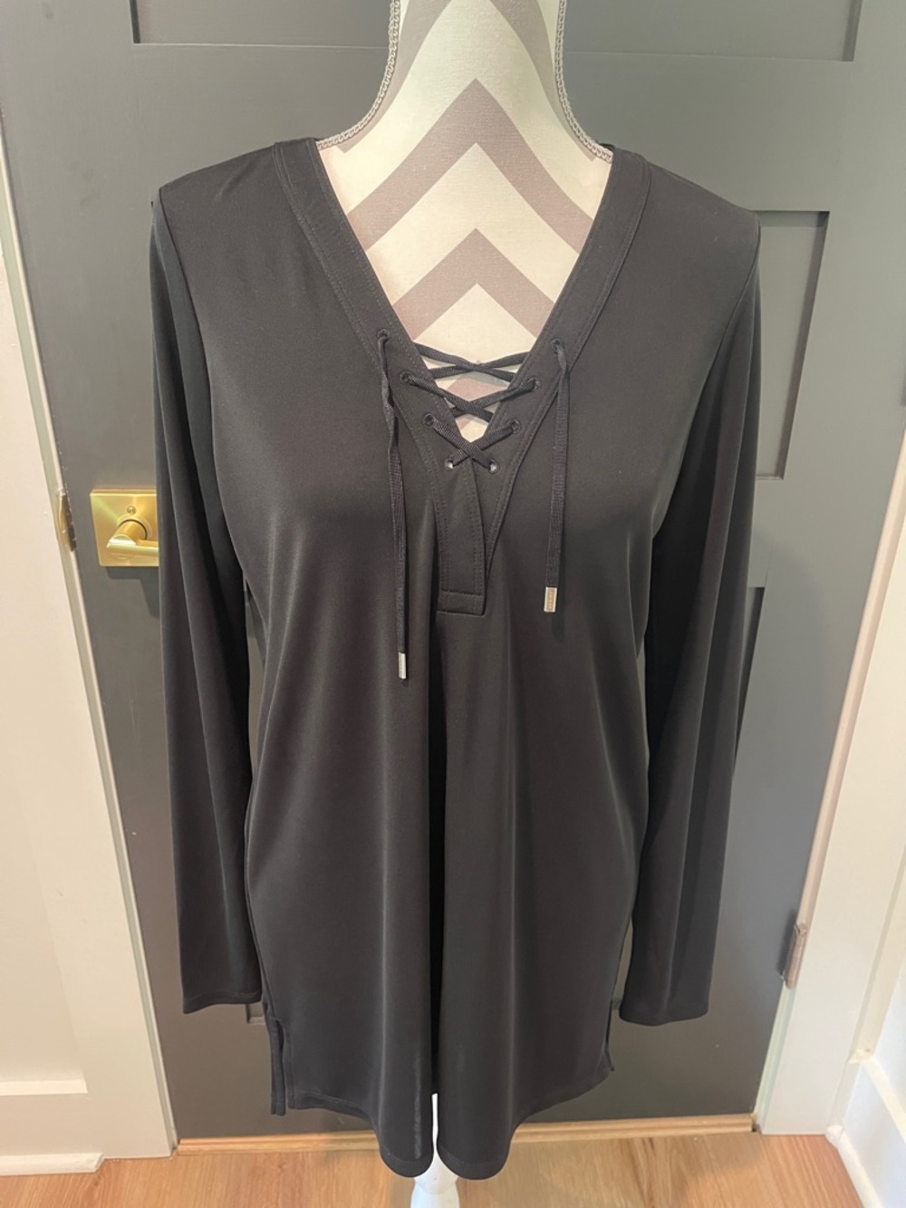 Ralph Lauren V Neck Tunic Size M